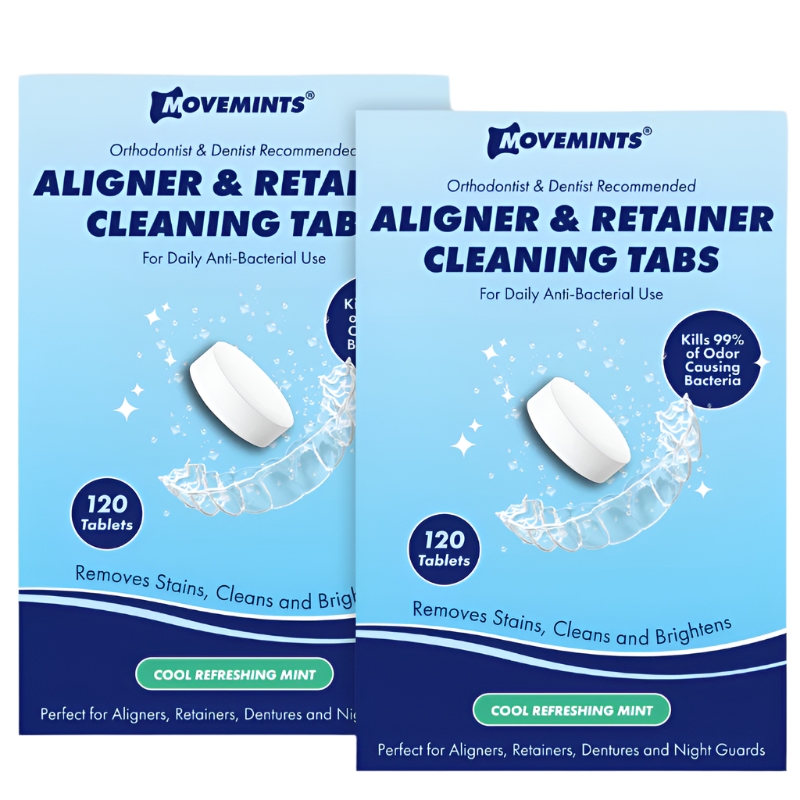 Aligner & Retainer Cleaning Tabs