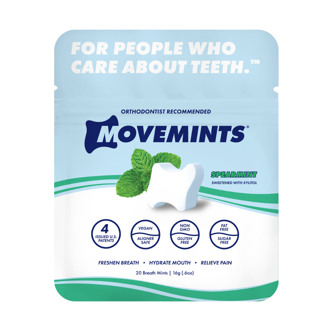 Movemints Breath Mints for Aligners | Spearmint