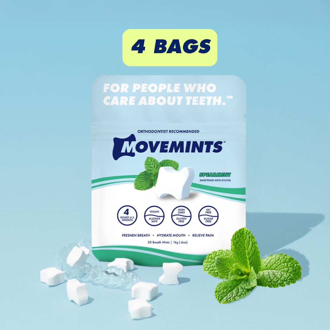 Movemints Mints Movemints Breath Mints for Aligners | Spearmint