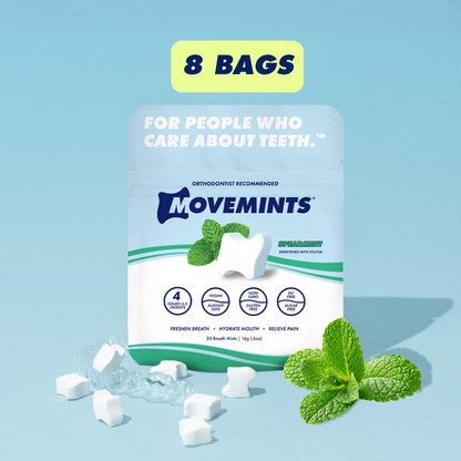 Dental Movemints Spearmint Bag