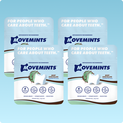 Movemints Breath Mints for Aligners | Mint Chocolate