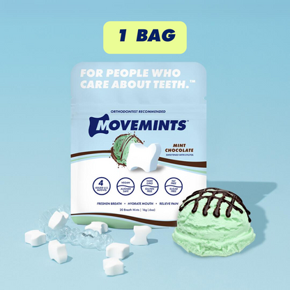 Dental Movemints Mint Chocolate Mints