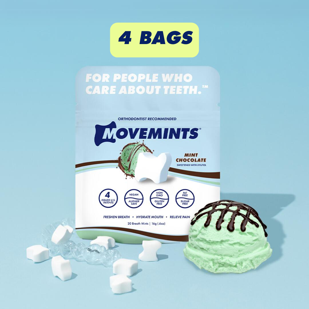 Dental Movemints Mint Chocolate Mints