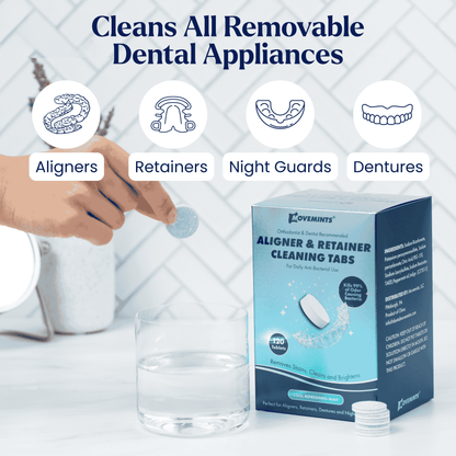 Aligner & Retainer Cleaning Tablets