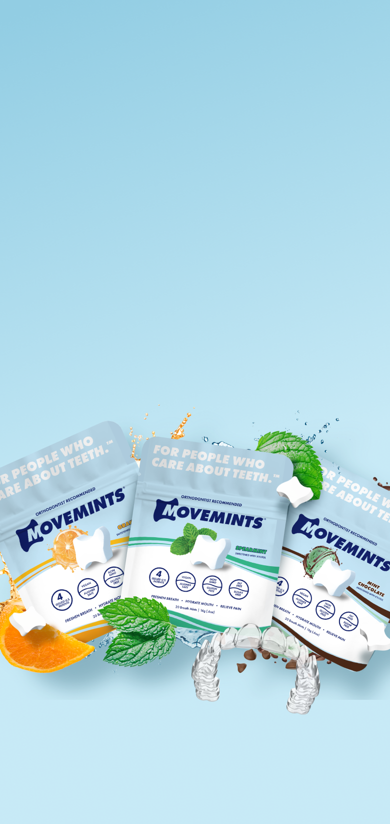 Movemint Invisalign Movemints | Mints for Invisalign & Clear Aligners