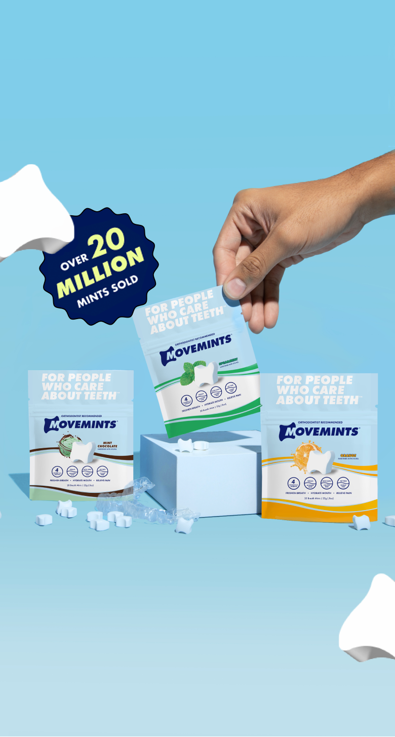 Movemint Invisalign Movemints | Mints for Invisalign & Clear Aligners