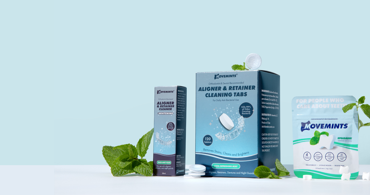Movemints | Invisalign, Aligner & Retainer Care