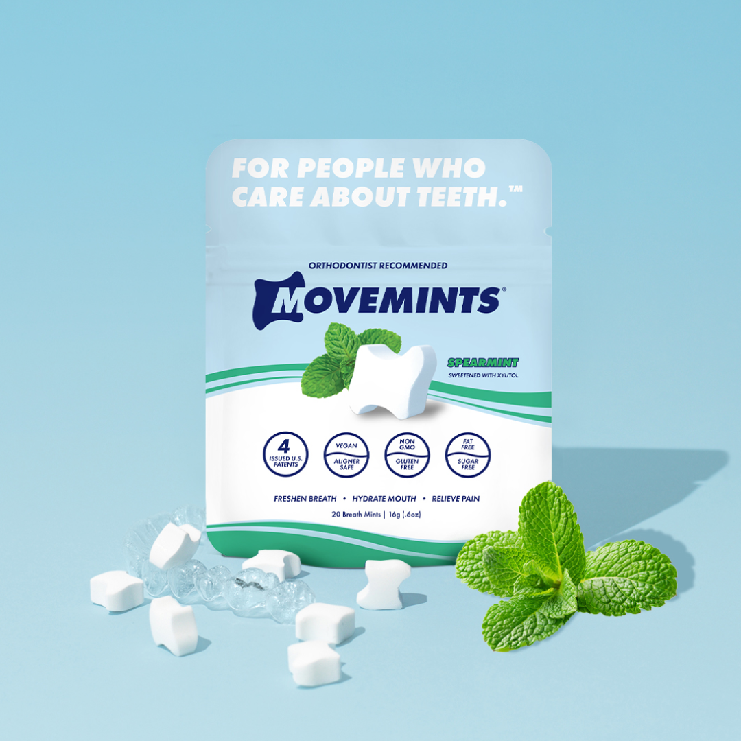 Movemints Aligner Mints, spearmint flavor