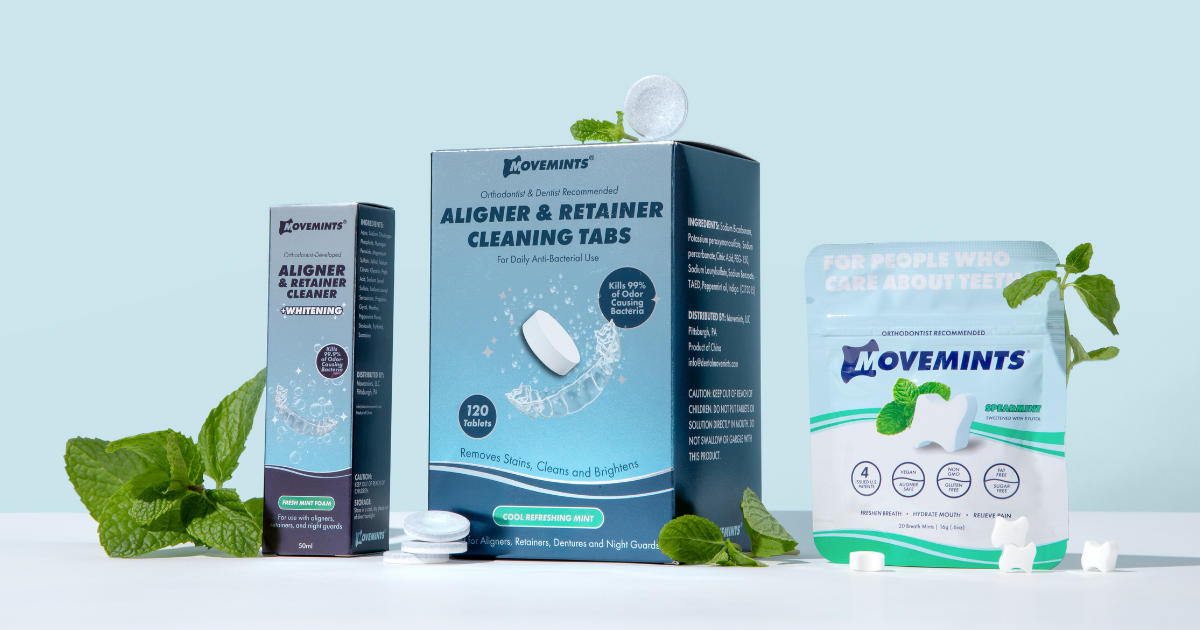 Movemints Mints Movemints | Invisalign, Aligner & Retainer Care