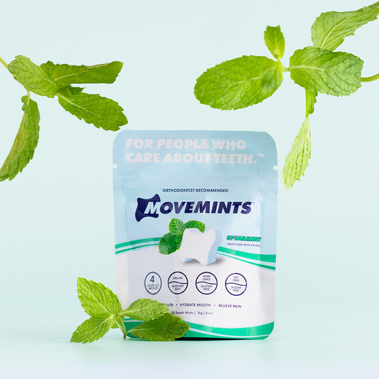 Movemints Breath Mints for Aligners | Spearmint